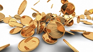 Gold coins