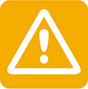 Warning sign AJ Bell -